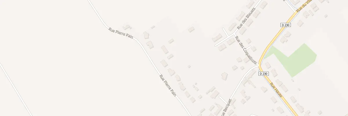 Plan du 14 Rue Pierre Pain à Offekerque
