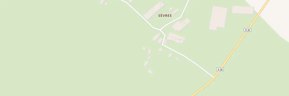 Plan du 5231 Sevres à Sazeray