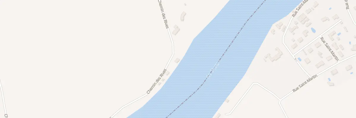 Plan du 329 Che des Rives à Labastide-de-Lévis