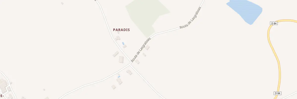 Plan du 5323 Pendaries à Labessière-Candeil