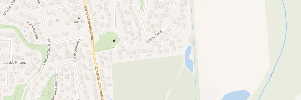 Plan du 11 Rue du Canal à Boigny-sur-Bionne
