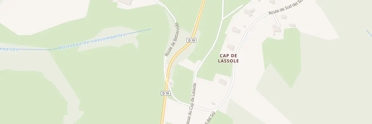 Plan du 5156F Cap de Lassole à Sainte-Colombe