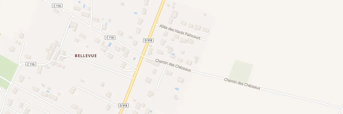 Plan du 5 Che des Chézeaux à Sainte-Lizaigne