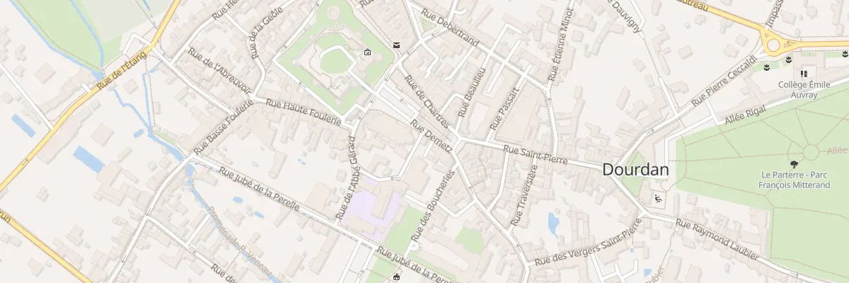 Plan du 1 Rue de l’Abbé Fèvre à Dourdan