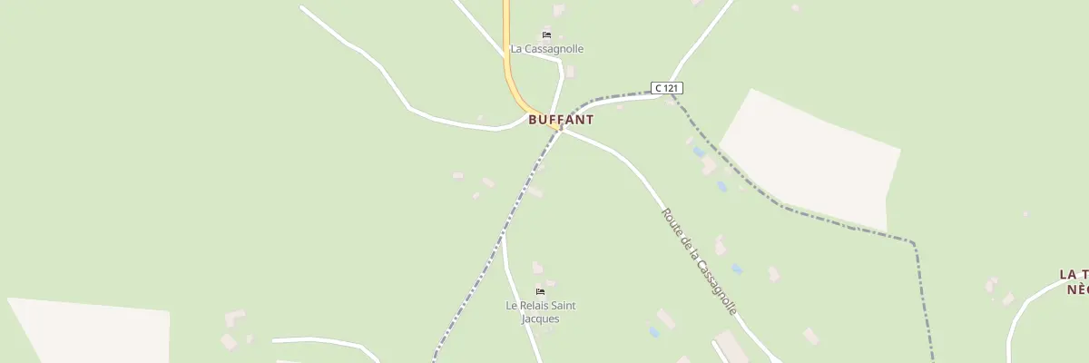 Plan du 1783 Rte de Buffant à Faycelles