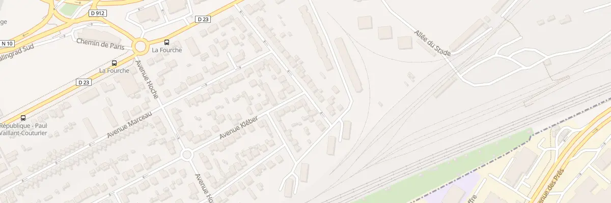 Plan du 12 Rue Jacques Boubas à Trappes
