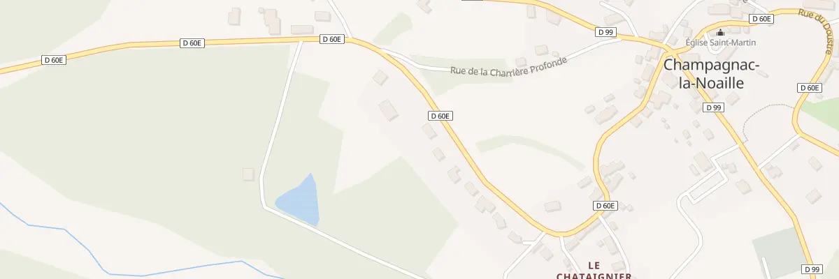 Plan du 39 Rue Jean Baptiste Dumond à Champagnac-la-Noaille