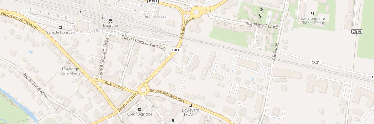Plan du 16B Av Carnot à Dourdan
