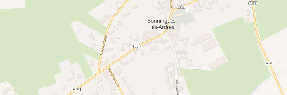Plan du 83 Rue de Licques à Bonningues-lès-Ardres