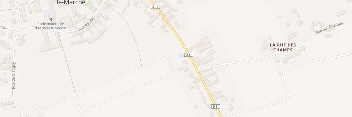 Plan du 14 Rue du Pavé à Aschères-le-Marché