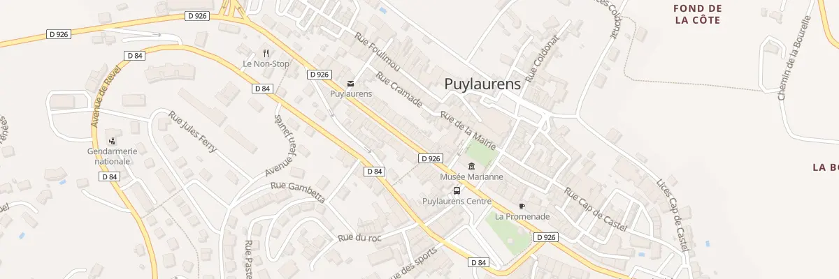 Plan du 11 Av de Toulouse à Puylaurens