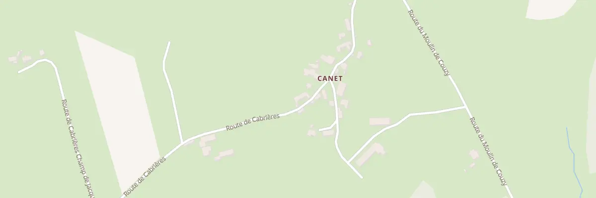 Plan du 78 Canet à Gorses