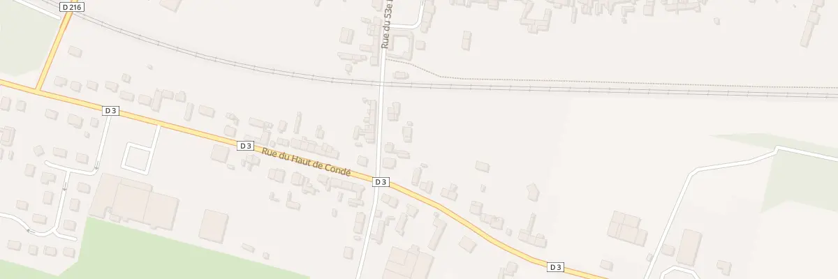 Plan du 7 Rue 53 E Ricms à Condé-Folie