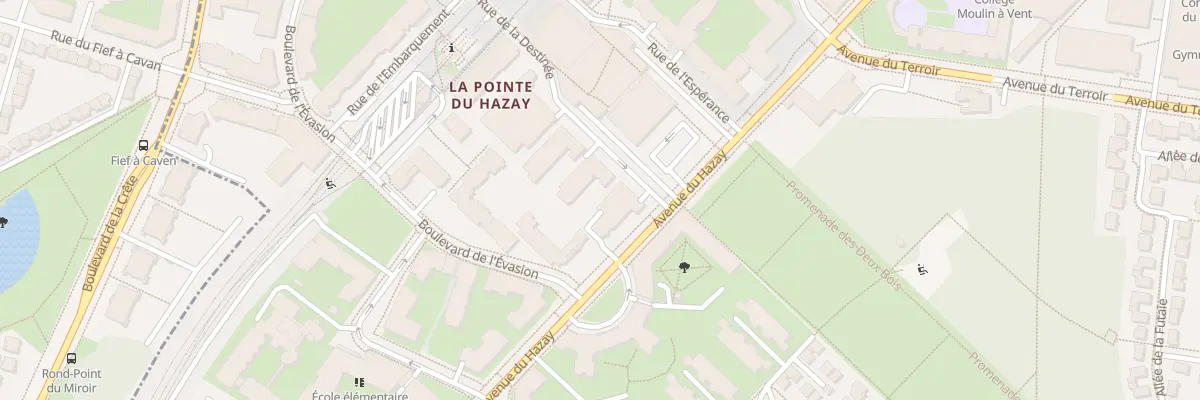 Plan du 48 Av du Hazay à Cergy