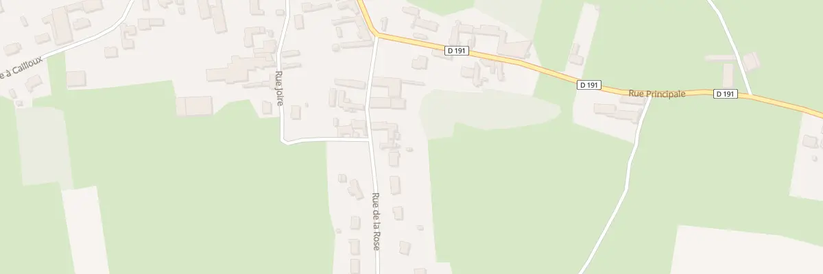 Plan du 11 Rue de la Rose à Coulomby