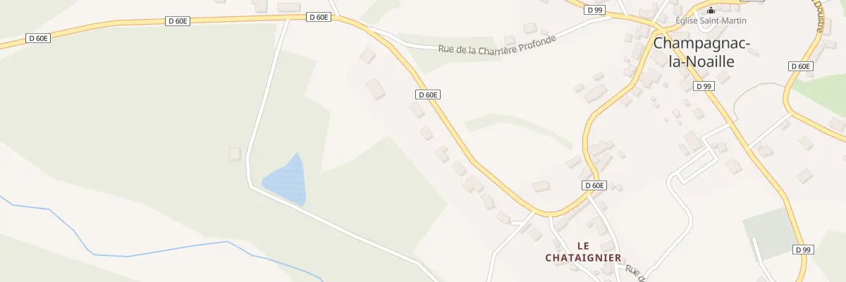 Plan du 37 Rue Jean Baptiste Dumond à Champagnac-la-Noaille