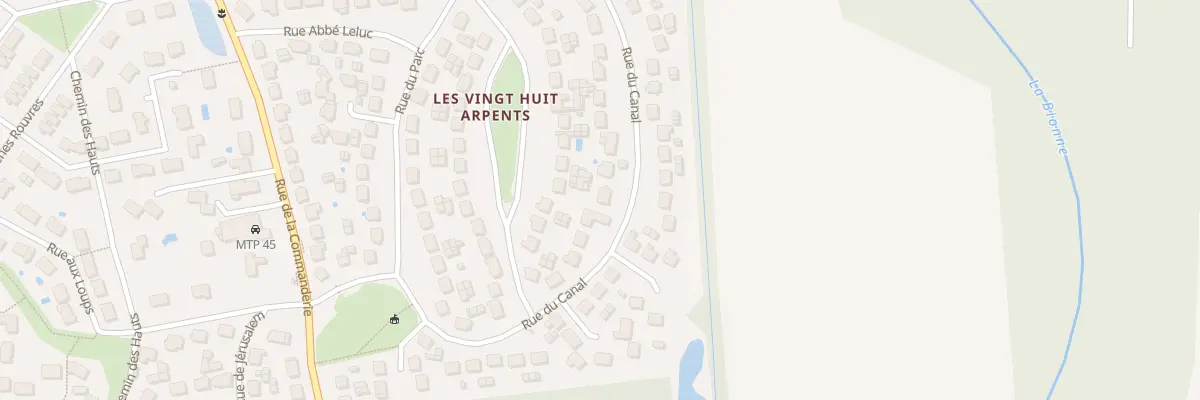 Plan du 16 Rue du Canal à Boigny-sur-Bionne