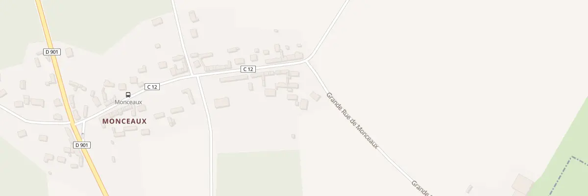 Plan du 22 Gr Grande Rue de Monceaux à Saint-Omer-en-Chaussée