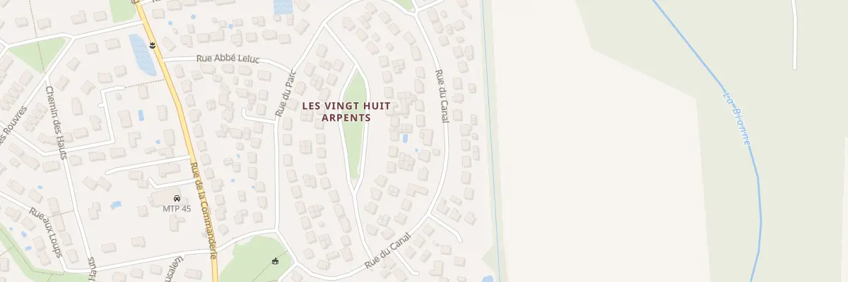 Plan du 20 Rue du Canal à Boigny-sur-Bionne
