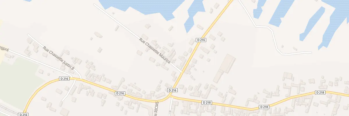Plan du 4 Rue Chassette Maurice à Condé-Folie