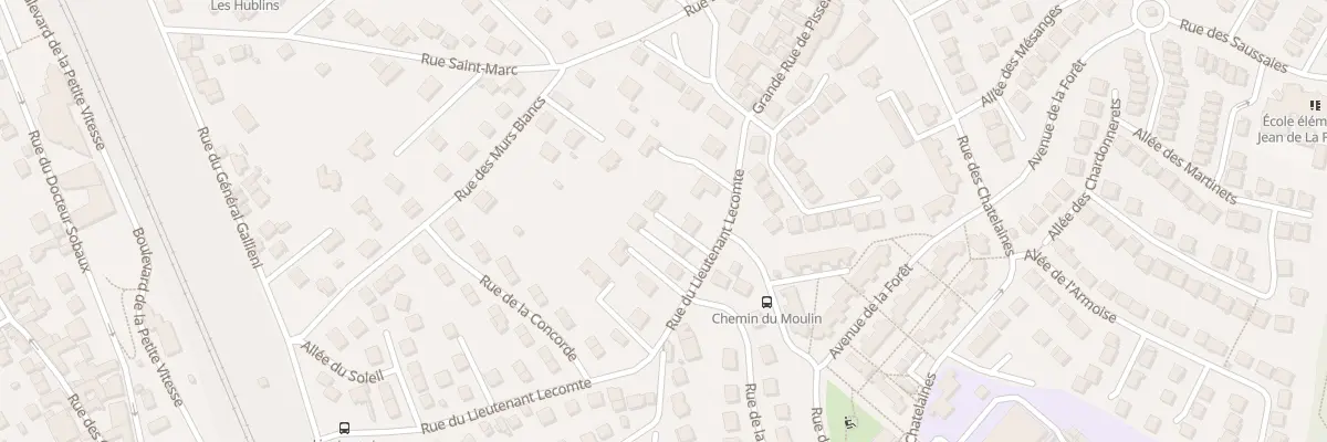 Plan du 23T Rue du Lieutenant Lecomte à Triel-sur-Seine