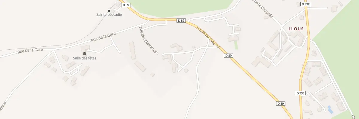 Plan du 3 Rte du Puigmal à Sainte-Léocadie