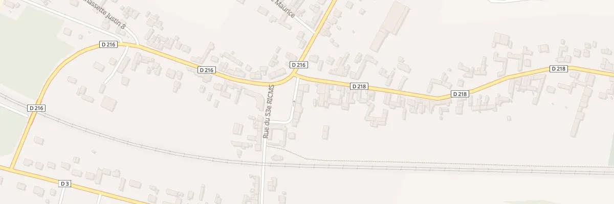 Plan du 3 Le Village à Condé-Folie