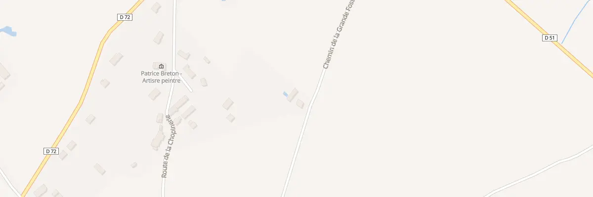 Plan du 5076 La Chopinerie à Lourouer-Saint-Laurent