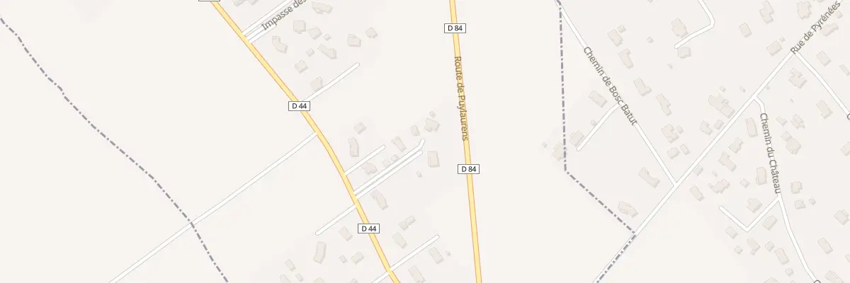 Plan du 28 Rte de Revel à Palleville
