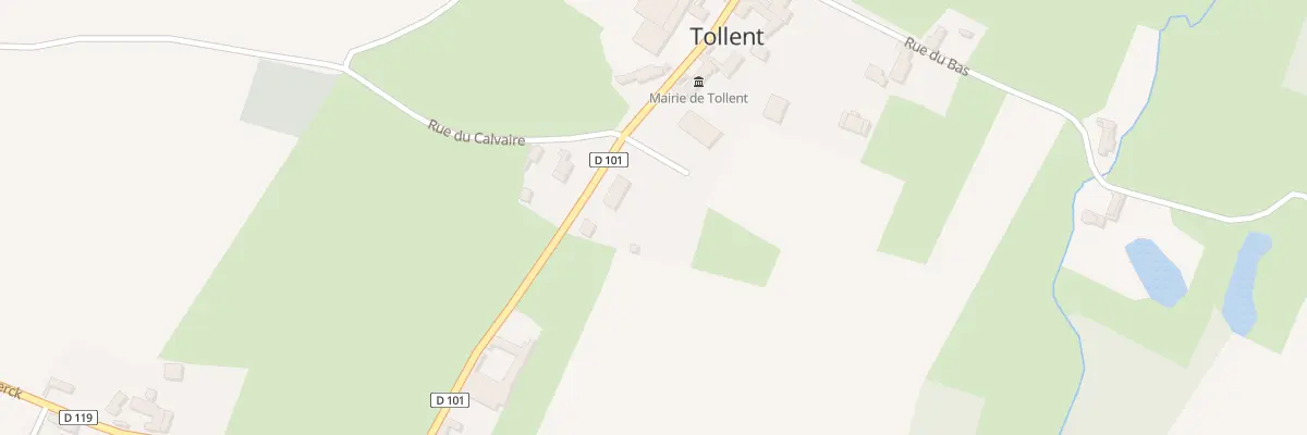 Plan du 5 Rte de Caumont à Tollent