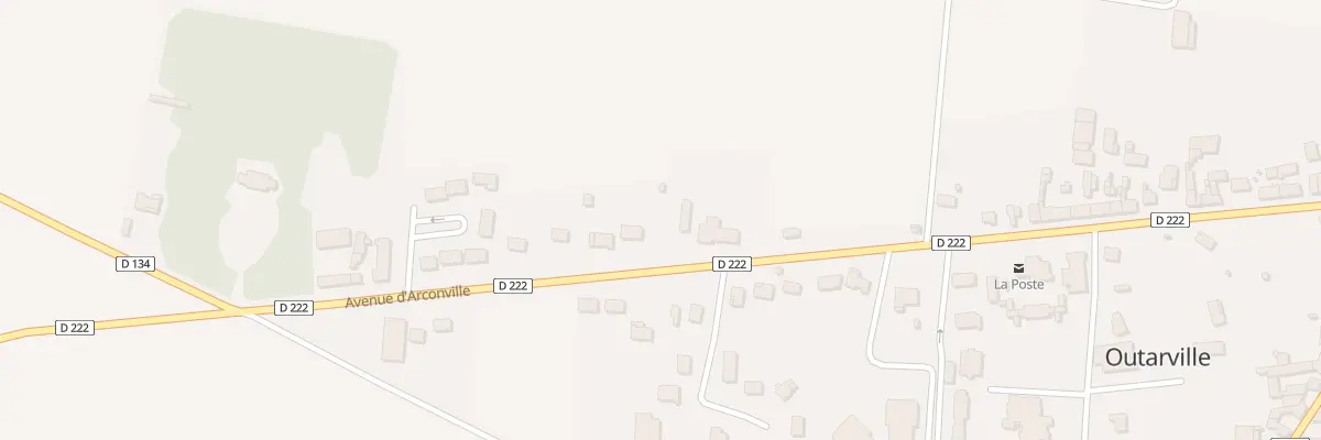 Plan du 42 Av d’Arconville à Outarville