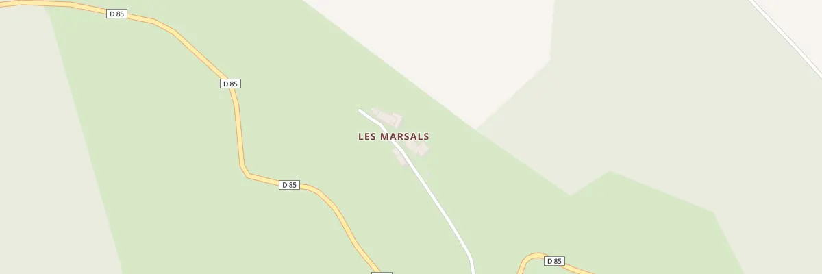 Plan du 748 Les Marsals à Rivel