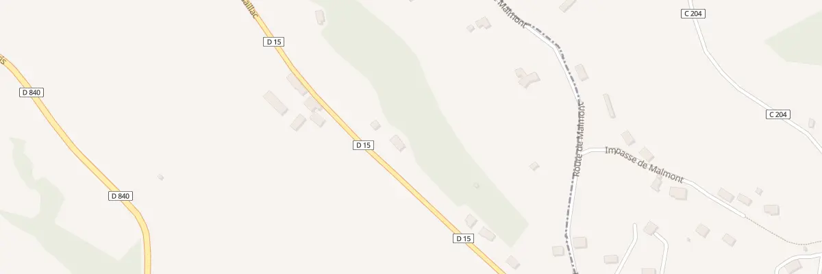 Plan du 5015B Malmont à Camburat