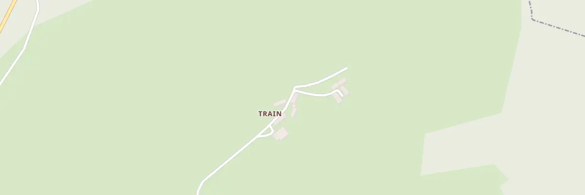 Plan du 3 Train à Saint-Marc-à-Loubaud