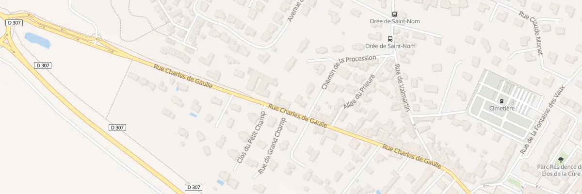 Plan du 58 Rue Charles de Gaulle à Saint-Nom-la-Bretèche