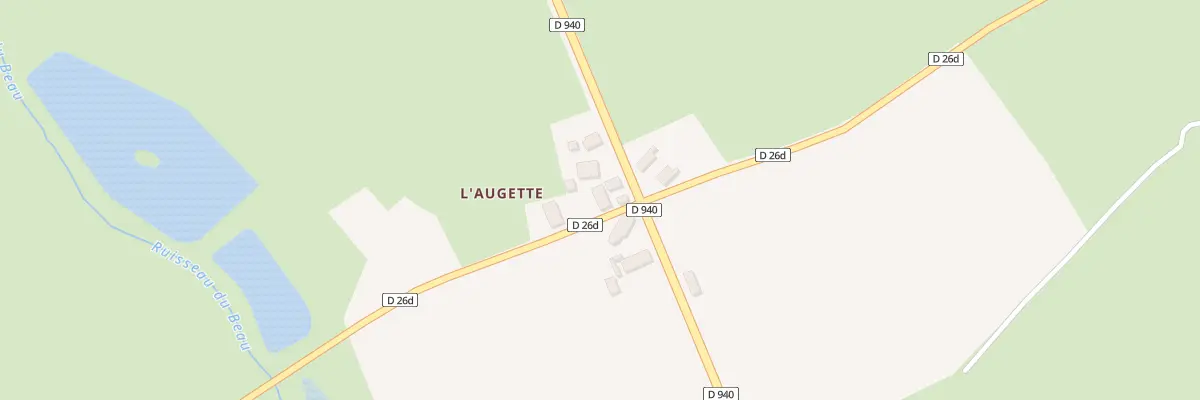 Plan du 4 L’Augette à Pouligny-Notre-Dame
