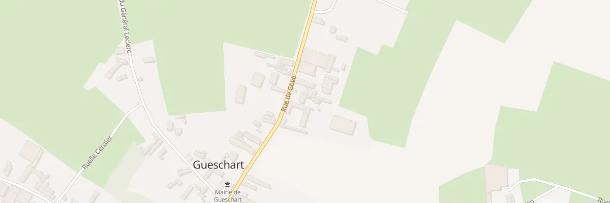 Plan du 10 Rue de Gove à Gueschart