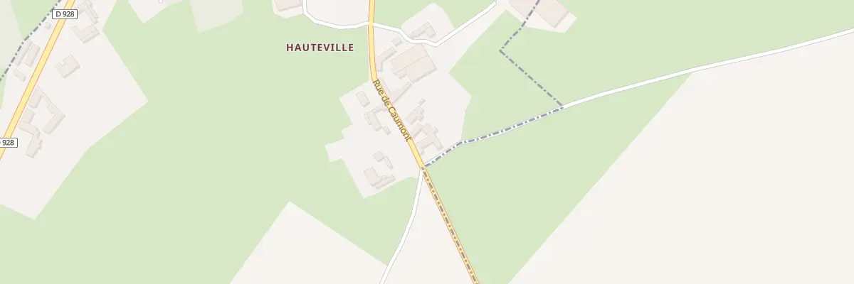 Plan du 11 Rue de Caumont Ham Hauteville à Caumont