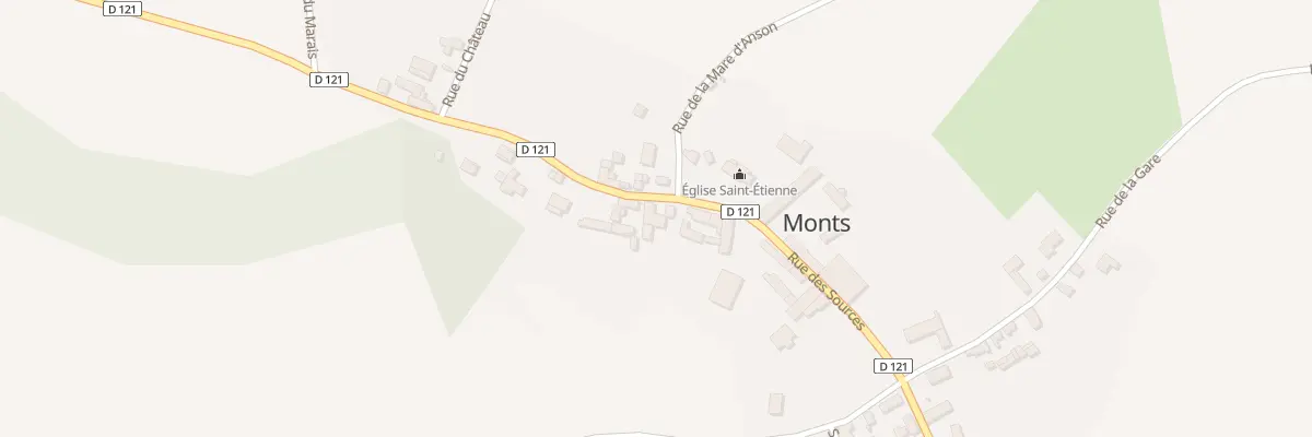 Plan du 35 Rue des Sources à Monts
