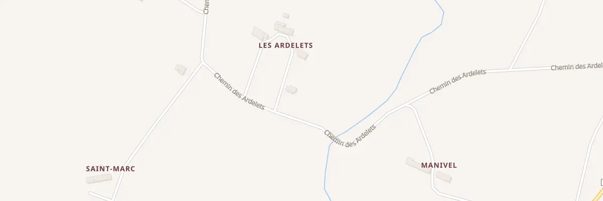 Plan du 212 Les Ardelets à Saint-Papoul