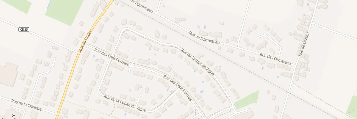 Plan du 17 Rue du Tercier de Vigne à Chécy