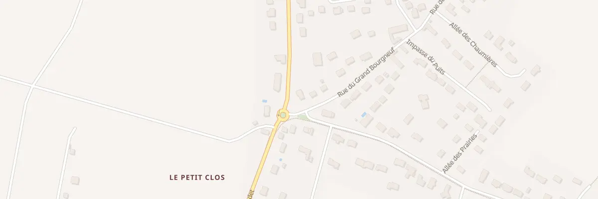 Plan du 4 Rue du Petit Bourgneuf à Chécy