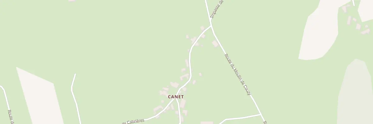 Plan du 87 Canet à Gorses