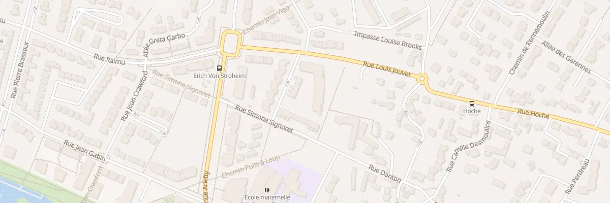 Plan du 6 Rue Louis Jouvet à Bois-d’Arcy