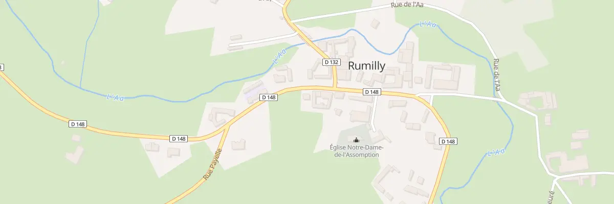 Plan du 50 Rue de la Vallee de l’Aa à Rumilly
