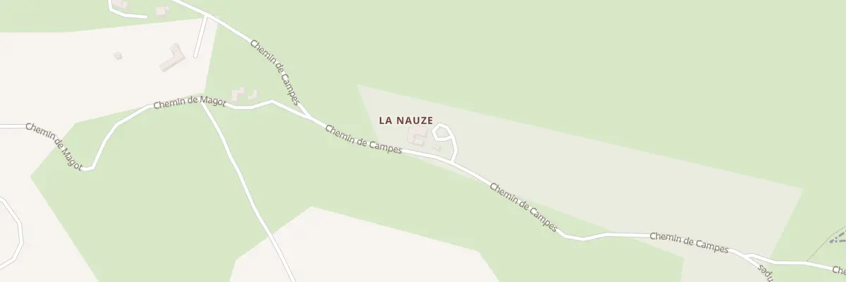 Plan du 5021 La Nauze à Livers-Cazelles