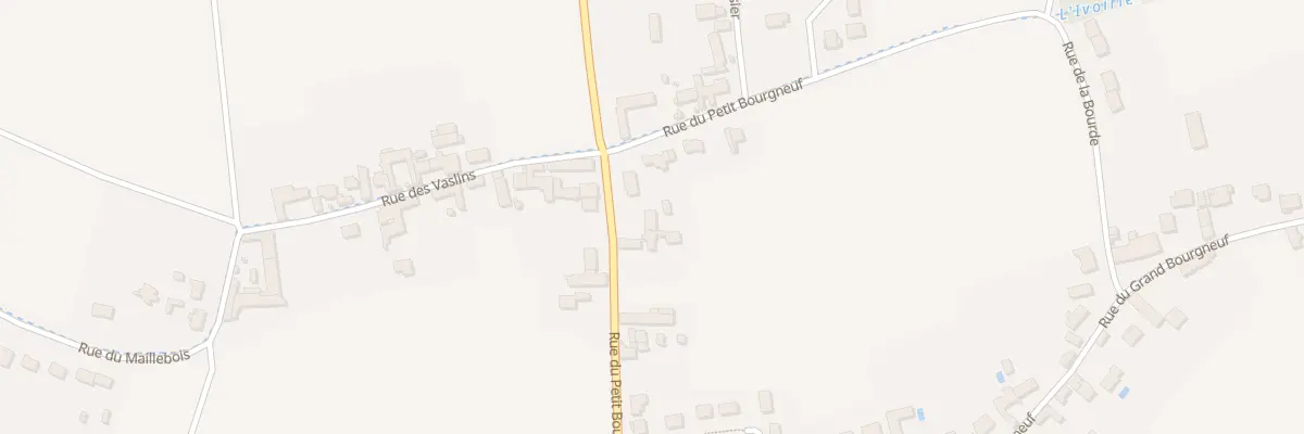 Plan du 40 Rue du Petit Bourgneuf à Chécy