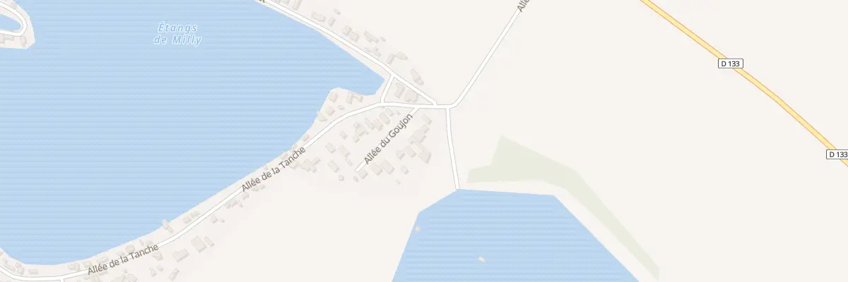 Plan du 226 All du Goujon à Milly-sur-Thérain