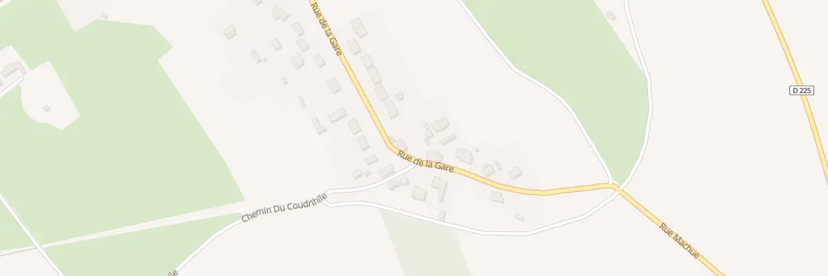 Plan du 25 Rue de la Gare à Bonningues-lès-Ardres