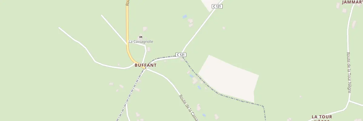 Plan du 1631 Rte de Buffant à Cambes